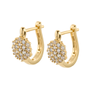 Gynning Jewelry Meadow Sparkling Örhängen Creol - Guld