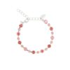 Caroline Svedbom Calanthe Armband / Light Coral Combo - Rhodium