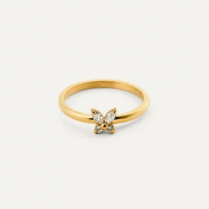 Mockberg Butterfly Ring - Guld