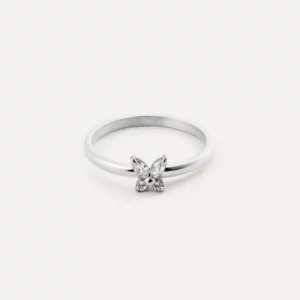 Mockberg Butterfly Ring - Stål