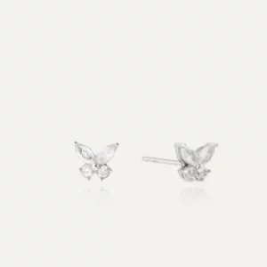Mockberg Butterfly Stål Studs Örhängen