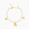 Caroline Svedbom Ismara Armband / Pearl (Guld)