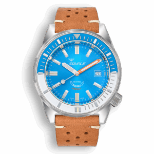 Squale Matic Light Blue Leather MATICXSE.PTC