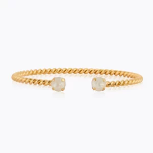 Caroline Svedbom Mini Twisted Armband / Linen Ignite (Guld)