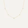 Mockberg Ellie Halsband - Guld