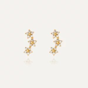 Mockberg Ellie Guld Studs Örhängen