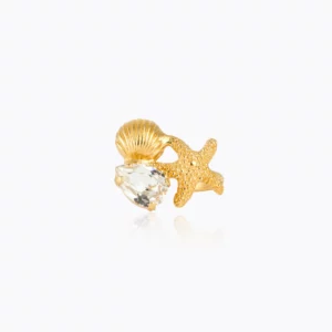 Caroline Svedbom Seascape Ring / Crystal - Guld