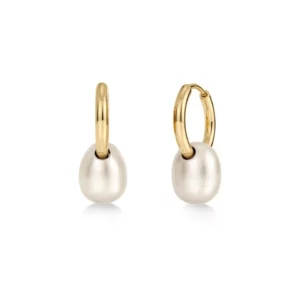 Edblad Breeze Hoops S - Guld