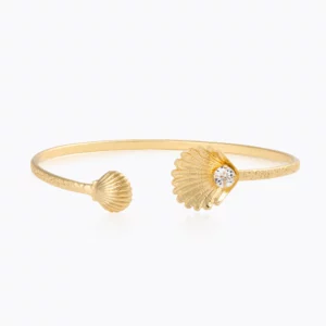 Caroline Svedbom Ocean Treasure Armband / Crystal - Guld