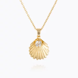 Caroline Svedbom Ocean Treasure Halsband/ Crystal - Guld
