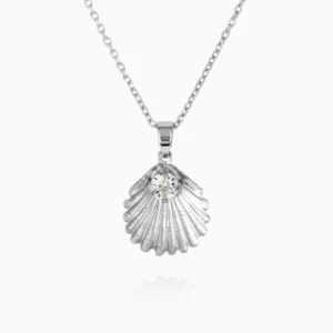 Caroline Svedbom Ocean Treasure Halsband/ Crystal - Rhodium