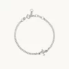 Emma Israelsson Mini Organic Dove Armband Silver