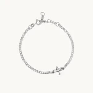 Emma Israelsson Mini Organic Dove Armband Silver