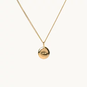 Emma Israelsson MOR Organic Coin Guld Halsband