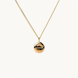 Emma Israelsson Mamma Organic Coin Halsband Guld