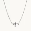 Emma Israelsson Organic Dove Curb Halsband Silver