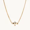 Emma Israelsson Organic Dove Curb Halsband Guld
