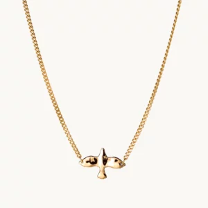 Emma Israelsson Organic Dove Curb Halsband Guld
