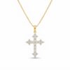 Diamant Kors 18k Guld 0,38ct , Venezia Guld Halsband 18k 1,8 gram