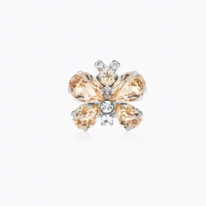 Caroline Svedbom Butterfly Ring / Silk - Rhodium