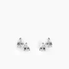 ANI Doppio Pera Studs Örhängen - Silver