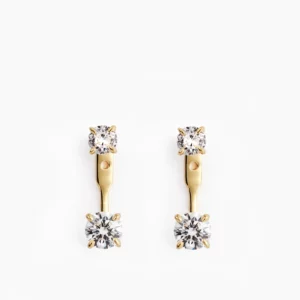 ANI Double Eterno Earrings Örhängen - Guld