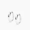 ANI Rivetto Hoops Small Örhängen - Silver