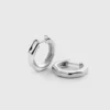 Syster P Cavelle Structured Hoops Silver