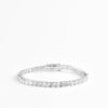 ANI Tennis Armband 4mm - Silver