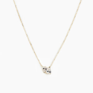 ANI Doppio Pera Halsband - Guld