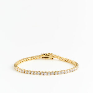 ANI Tennis Armband 3mm - Guld