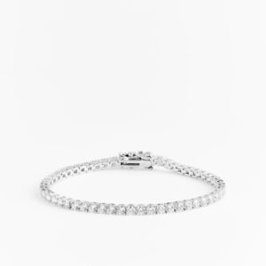 ANI Tennis Armband 3mm - Silver