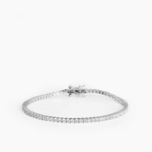 ANI Tennis Armband 2mm - Silver
