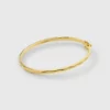 Syster P Cavelle Structured Bangle Guld