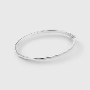 Syster P Cavelle Structured Bangle Silver