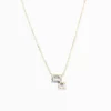 ANI Double Emerald Halsband - Guld