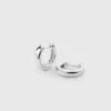 Syster P Cavelle Small Plain Hoops Silver