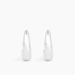 ANI Ellipse Örhängen - Silver