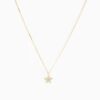 ANI Star Pavé Halsband - Guld