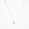 ANI Star Pavé Halsband - Silver
