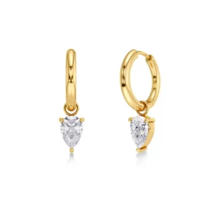Edblad Arrow Hoops L - Guld