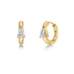 Edblad Arrow Hoops S - Guld