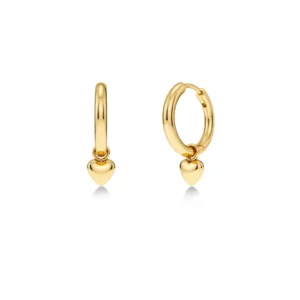 Edblad Barley Petite Hoops - Guld