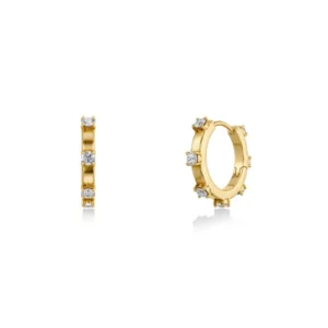 Edblad Celeste Hoops S - Guld