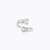Caroline Svedbom Halo Ring / Crystal - Rhodium