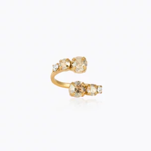Caroline Svedbom Halo Ring / Golden Shadow - Guld