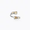 Caroline Svedbom Halo Ring / Golden Shadow - Rhodium