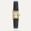 Mockberg Timeless Leather Petite Guld klocka - MB2355