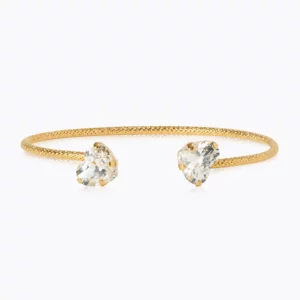 Caroline Svedbom Amour Armband/ Crystal - Guld