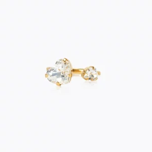Caroline Svedbom Amour Ring / Crystal - Guld